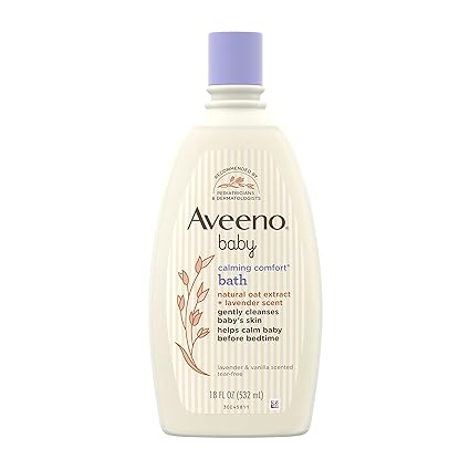 AVEENO BABY BATH CALMING COMFORT LAVENDER & VANILLA SCENTED 8OZ-236ML BEST QUALITY IMPORTED SHOWER GEL PRICE IN PAKISTAN ONLINE