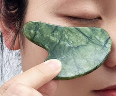 Gua Sha Stone for Glowing Skin & Face Massage